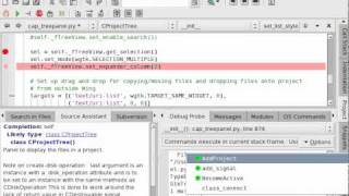 Writing Code with the Debug Probe in Wing IDE