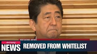 Expert's take on Japan 'whitelist' removal plans for S. Korea