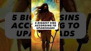 BIGGEST SINS ACCORDING TO UPANISHADS😲😱🕉 #god #krishna #sins #hindu #share #reel #yt #edit #video #om