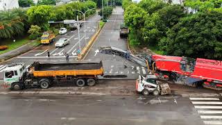 2019 07 12 楠峰營造 道路工程 空拍紀錄