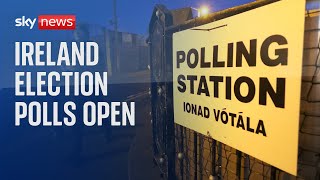 Watch live: Polls open in Ireland’s general election