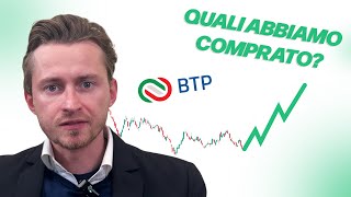 TITOLI DI STATO (BTP e TREASURY): Quali abbiamo comprato?