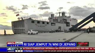 KRI Soeharso 990 Siap Bawa Pulang 74 WNI dari Jepang