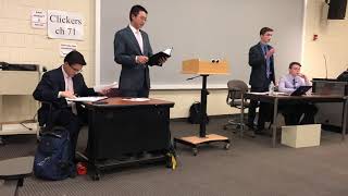 2019 IHSA Public Forum Debate Finals.