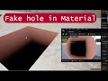 Create a fake hole in Unreal engine 5