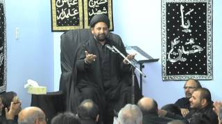 Allamah Rais Ahmed Jarchvi(9th Moharram)at Bab-ul-Hawaij Islamic Centre of Calgary