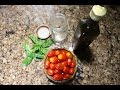 CHERRY TOMATO FERMENTING WITH BASIL