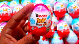 100 yummy kinder surprise Eggs Toys opening - A Lot of kinder joy chocolate ASMR#kinderboy #asmr