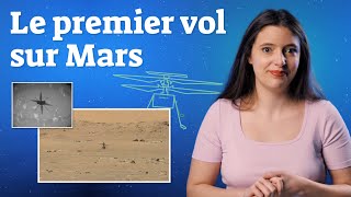 Le premier vol d'Ingenuity sur Mars en images