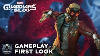 Marvel's Guardians of the Galaxy. FIRST LOOK GAMEPLAY. PART 1!!