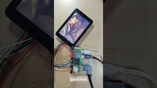 3.5inch Capacitive Touch LCD on Raspberry Pi Zero 2 W