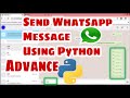 Send Whatsapp Message Using Python Script Advance