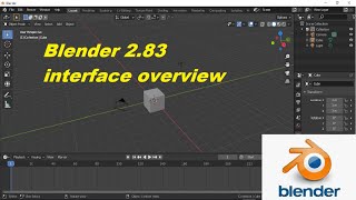 Interface Overview   Blender 2.83 Fundamentals