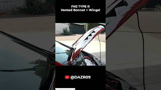 NEW FN2 Type R Vented Bonnet + Wings! 🔥😍