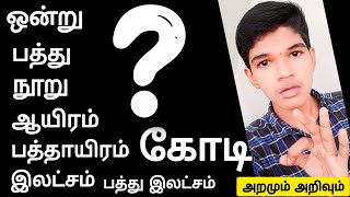 #அறமும்அறிவும் #தமிழ் #KavingarKuttyVlogs #Totalnumbers தமிழில் மொத்தம் 25 இலக்கங்கள் உண்டு!