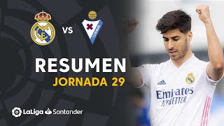 Resumen de Real Madrid vs SD Eibar (2-0)