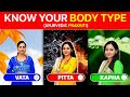 Ultimate Ayurvedic Body Test | Know Your Body Type Vata Pitta and Kapha Doshas Explained