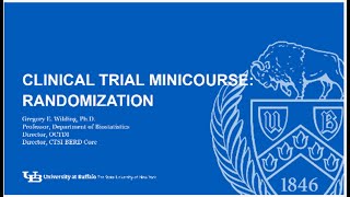 Randomization Techniques, Clinical Trial Data Mgmt. (BERD Part 1: Intro to Clinical Trials 2024, #3)