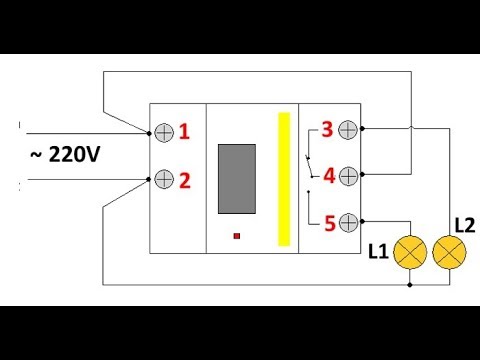 Подключение таймера тэ 15 схема подключения