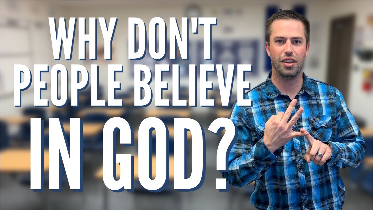 3 Reasons Why People Don't Believe In God - YouTube