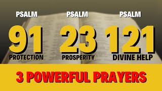 📖 Psalm 91,  Psalm 23, Psalm 121: for protection, prosperity and divine help