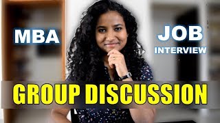 How to Prepare For Group Discussions | GD Topics with Answers | Job Interview | MBA