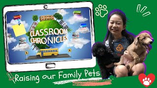 CLASSROOM CHRONICLES: RAISING OUR FAMILY PETS