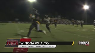 Alto runs over Winona in the Yellowjackets' homecoming game