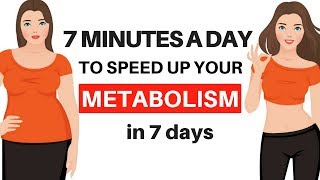 7 DAY CHALLENGE - CALORIE 🔥 BURNING 7 MINUTE WORKOUT TO SPEED UP YOUR METABOLISM - START NOW