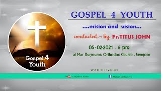 GOSPEL 4 YOUTH l Fr TITUS JOHN l Day 2 l Marian Media