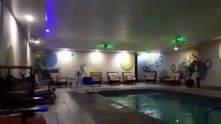 sandusky Ohio best western indoor pool area very relaxing  from my weekend Kalahari trip last month