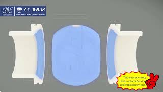 3D Showcase: Ceramic Ball Valve | Internal Structure & Flow Control Operation | ZG Valve