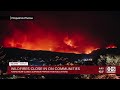 Wildfires close in on Arizona communities