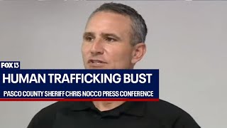 Pasco County Human Trafficking Press Conference