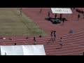 2014年 兵庫学生陸上競技対校選手権大会 男子100m 予選1組