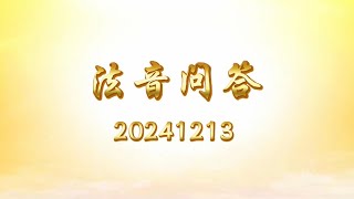 法音问答 20241213｜大乘普光 心灵法门