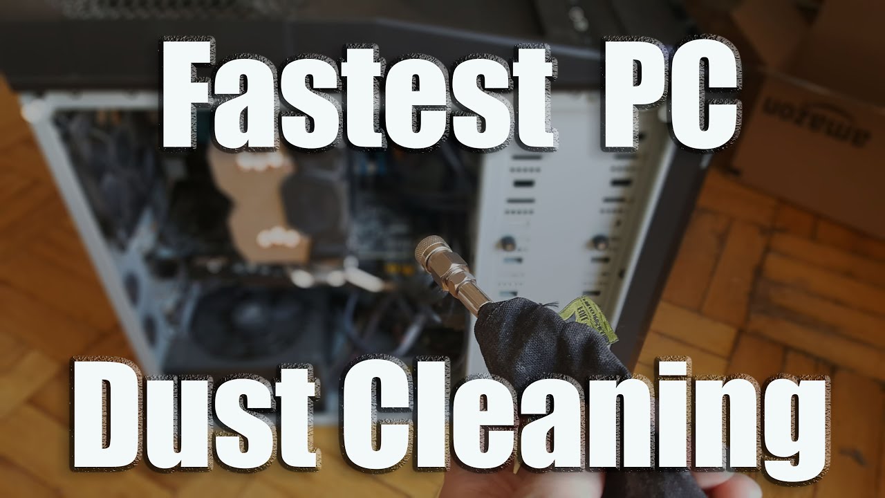 PC Dust Removal: Clean Your Computer In Under 5 Minutes!!! - YouTube