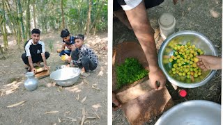 টক বড়ই বাটলাম আর চরম মজা করে খেলাম কি যে স্বাদ না দেখলে বুঝবেন না  চলুন দেখে আসি না দেখলে মিচ