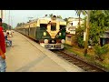 emu vs wap7 lalgola sealdah galloping local and 53178 lalgola sealdah passenger wap7 30686