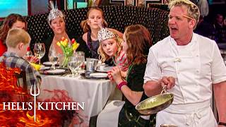 Chef Tries to Cook Leftover Risotto for Gordon's Family! | Hell's Kitchen