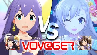 【アイマスMV比較】VOY@GER / ミリシタ VS デレステ