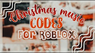 Christmas Song Codes For Bloxburg