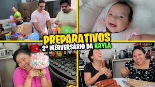 PREPARATIVOS PARA O SEGUNDO MÊSVERSÁRIO DA KAYLA - Parte 1 | Blog das irmãs