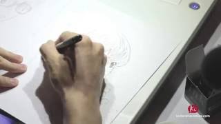 Watch Naoshi Arakawa draw Your Lie in April