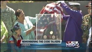Special Ceremony Honors Oneida Code Talkers