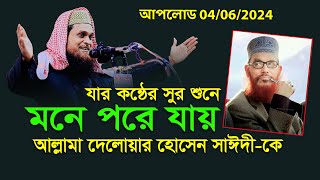 যার কন্ঠের সুর শুনে মনে পরে যায় আল্লামা দেলোয়ার হোসেন সাঈদী-কে | Maulana Saiful Islam Jihadi waz