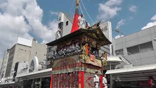 山鉾巡行2　令和4年7月17日　函谷鉾　祇園祭　四条河原町