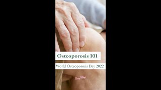 Osteoporosis 101 | World Osteoporosis Day 2022 | OneStep #Shorts