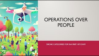 Drone Categories Flying Over People