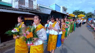 ទិដ្ឋភាពបុណ្យកឋិនទាននៅវត្តព្រែកគយចាស់ / kathin wot Prek Koy Chas